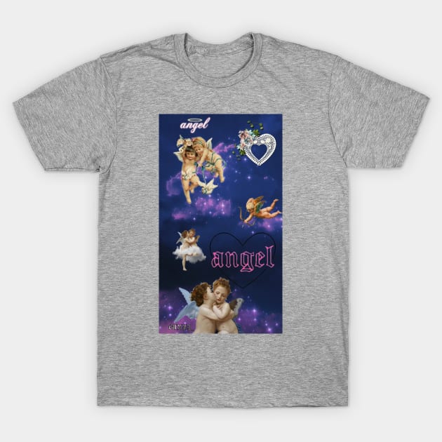 Ethereal Angels T-Shirt by Minxylynx4